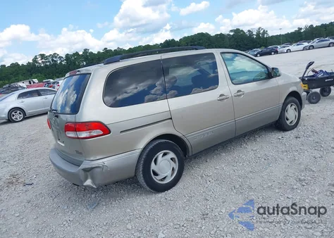 2002 Toyota Sienna Le from USA, damaged, VIN 4T3ZF13C42U485436